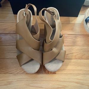 brown wedge
